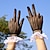 preiswerte Great Gatsby-1950s Brüllen 20s 1920s Handschuhe Der große Gatsby Damen Maskerade Party / Abend Handschuhe
