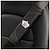 abordables Fundas de asiento para coche-Cinturón de seguridad de coche de cuero de fibra de carbono protector de hombro cubierta protectora corona