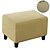 cheap Ottoman Cover-Stretch Ottoman Cover Folding Storage Stool Furniture Protector Soft Rectangle slipcover with Elastic Bottom