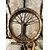 זול פסלים-תוף שמאן, עיצוב עיטור עץ החיים, תוף שמאני בעבודת יד, סמל של מוזיקת רוח התוף הסיבירית, עור + עץ
