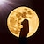 tanie Lampki nocne i dekoracyjne-Ziemia księżyc lampa projekcyjna gwiazda projektor projektor planeta tło atmosfera led lampka nocna dla dzieci sypialnia dekoracja ścienna!