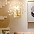 זול אורות קיר פנימיים-תאורת פמוט קיר קריסטל וינטג&#039;, 3 אורות קיר קריסטל מנורת קיר דקורטיבית בסגנון אירופאי, תאורת קיר מפמוטים יוקרתיים למיטת חדר השינה, פמוט סלון