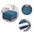 abordables Housse de pouf-housse de pouf extensible tabouret de rangement pliant protecteur de meubles housse rectangulaire souple avec fond élastique