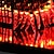 baratos Mangueiras de LED-5/6.5/7m luzes de pimentão de jardim solar ao ar livre luzes de corda de pimenta vermelha à prova d&#039;água led cozinha luzes decorativas de natal para jardim gramado pátio quintal festa em casa varanda