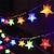 levne LED pásky-led pohádková hvězda řetězová světla 100m 50m 30m led třpytivá lampa flexibilní sváteční osvětlení 800led t00led 300led pro domácí oslavu svatba zahradní dekorace osvětlení zahrady ac220v 230v 240v eu