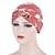 abordables Sombreros-Turbante diario musulmán para mujer, pañuelo para el pelo con nudo cruzado plegable, pañuelo elástico para la cabeza, gorros para la cabeza, gorros para el pelo para mujer, gorro, accesorios para la