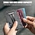 tanie etui na karty i etui-Etui na wizytówki Plastik Metal Imię posiadacza karty Kieszeń Wielo Etui na karty kredytowe na Damskie Męskie