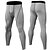 baratos calças ativas masculinas-Homens Calças de compressão Leggings de Corrida Camada de base Atlético Roupa Esportiva Elastano Respirável Secagem Rápida Pavio Humido Ginástica Treino de Ginástica Corrida Roupa de esporte Roupas