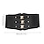 cheap Women&#039;s Belt-Women&#039;s Wide Belt Corset Belt Nylon Steel Buckle Geometric Formal Vintage Retro Party Daily White Black Red Brown
