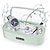 voordelige huishoudelijke apparaten-sieradenreiniger ultrasone sieradenreiniger machine 45 khz brillenreiniger voor brillen, horloges, oorbellen, ringen, kettingen, munten, scheermessen