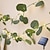 olcso LED szalagfények-Led napelemes zsinór kültéri ip65 vízálló kerti táj mesterséges borostyán levél led zsinór otthoni parti dekoráció terasz kertbe