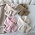 preiswerte Schals für Damen-Frauen Winter warm verdicken Schals einfarbig Kunstpelz Plüsch Kreuzkragen Schal elegante warme Mode-Accessoires