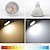 billige LED-spotlys-20 stk 6w spotlight skinne led pære 600lm gu10 mr16 6led perler smd 60w halogen ækvivalent dæmpbar varm kold hvid 220-240v