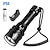 abordables Lumières de camping-lampes de poche led lampe de poche de plongée super lumineuse ip68 plus haute cote d'étanchéité lampe de plongée professionnelle alimentée par une batterie 18650 avec corde à main