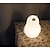 preiswerte Dekoration &amp; Nachtlicht-Tier Cartoon LED Nachtlicht Bär Silikon Touch Sensing Fernbedienung Mini weiches Licht Augenpflege bunt RGB dimmbar USB wiederaufladbar Kinder Baby Geschenk Licht tragbar Schlafzimmer mit Schlaflampe