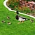 levne dekorativní zahradní kůly-akryl 3D simulace kachna nádvoří zem plug yard umění zahrada venkovní výzdoba