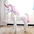 ieftine favor de partid-116x106cm mare asamblat unicorn din folie de aluminiu balon 3d tridimensional de desene animate în picioare