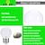 billiga LED-klotlampor-12st 6w led globe glödlampa 600lm e27 e26 g45 20 led pärlor smd 2835 60w halogen motsvarande varm kall vit 110-240v