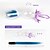 cheap Human Hair Extensions-Clip In Hair Extensions Remy Human Hair 1 PCS Pack Straight Black Blue Hair Extensions / Daily Wear