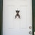 cheap Outdoor Wall Hangings-Door Knocker Vintage Hanging Doorbell Pendant Funny Muscle Man Knocking Ornaments Home Decoration For Front Door