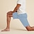 billige Yogashorts-yogashorts for menn shorts snorbukser bermudashorts hurtigtørkende ensfarget hvit svart blå casual yoga fitness treningsstudio trening sommersport aktivtøy mikroelastisk løs / fritid