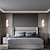 baratos Candeeiros de Parede de interior-Luzes de parede interiores modernas para quarto sala de jantar luz de parede de cobre 220-240 v 20 w