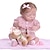 cheap Reborn Doll-NPKCOLLECTION 20 inch Reborn Doll Baby Girl Gift Hand Made New Design Full Body Silicone Silicone Silica Gel with Clothes and Accessories for Girls&#039; Birthday and Festival Gifts