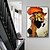 preiswerte Figürliche Drucke-Menschen druckt Poster moderne minimalistische afrikanische Frau Wandkunst Wandbehang Geschenk Heimdekoration gerollte Leinwand ungerahmt ungedehnt