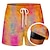 cheap Rash Guard Shirts &amp; Rash Guard Suits-Men&#039;s Swim Trunks Swim Shorts Quick Dry Board Shorts Bathing Suit Compression Liner with Pockets Drawstring Swimming Surfing Beach Water Sports Tie Dye Summer / Stretchy