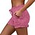 abordables Pantalones básicos para mujer-Mujer Pantalones cortos de yoga Bermudas Secado rápido Negro Rosa Gris oscuro Yoga Deportes Ropa de Deporte Elástico Pitillo