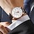 Недорогие Кварцевые часы-Мужские часы марки poedagar, роскошные светящиеся водонепроницаемые кварцевые часы, кожаные модные наручные часы с календарем