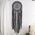 cheap Dreamcatcher-Devil Eye Dream Catcher Black Handmade Gift Feather Hook Flower Wind Chime Ornament Wall Hanging Decor Art Boho Style 26*58*84cm