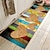 cheap Living Room &amp; Bedroom Rugs-Heart Wood Pattern Suede Fabric Printing Home Entrance Floor Mat Mattress Bathroom Mat