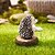 baratos esculturas e estátuas de jardim-pequenos animais criativos e fofos ornamentos de jardinagem leitura ouriço jardim paisagismo artesanato em resina decorativa 1pc