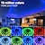 cheap LED Strip Lights-16.4ft 5m USB LED Strip Light RGB Color Changing Bluetooth APP Control Music Sync Waterproof for Bedroom Living Room Kitchen Yard Party Ceiling