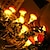 levne LED pásky-houbová výzdoba estetická ložnice řetězec světlabaterie 1,5 m10 led/3 m20 led pohádková světla girlanda věnec závěsná dekorace do pokoje rostlina na zeď vánoční dekorace