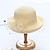 ieftine Pălării Party-Palarie Simplu Fantezist Palarie de soare Casual Concediu Cupa Melbourne cocktail Royal Astcot Elegant Stiluri de Plajă Cu Tul Diadema Articole Pentru Cap