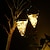 baratos Luzes e lanternas de caminho-Luzes de jardim solar lanternas penduradas à prova d&#039;água ao ar livre para caminho de pátio de jardim casamento festa de natal acampamento decoração de atmosfera