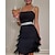 Χαμηλού Κόστους Ιστορικές &amp; Vintage Στολές-Ρετρό / Βίντατζ Δροσμός 20ετών 1920 Κοκτέιλ Φόρεμα Φανελάκι φόρεμα Φορέματα Χορός μεταμφιεσμένων Κοντό / Μίνι Το Great Gatsby Γυναικεία Φούντα Επίδοση Γάμου Επισκέπτης γάμου Φόρεμα