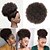 billiga Chinjonger-chignons hårbulle dragsko syntetiskt hår hårbit hårförlängning jerry curl afro lockigt fest / kväll dagligt slitage semester 1b / 30