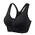 cheap Women&#039;s Sports Bras&amp;Panties-Women&#039;s High Support Sports Bra Running Bra Seamless Racerback Bra Top Padded Yoga Fitness Gym Workout Breathable Shockproof Freedom Light Khaki Black White Solid Colored