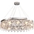 cheap Chandeliers-50cm Unique Design Chandelier Stainless Steel Electroplated Modern 220-240V