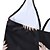 cheap Swimwear-Women&#039;s Swimwear Tankini 2 Piece Plus Size Swimsuit Open Back Printing for Big Busts Trees / Leaves Black Halter V Wire Bathing Suits New Vacation Fashion / Modern / Padded Bras