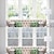 preiswerte Fensterfolien-100 x 45 cm pvc mattierte statische haftpflanzen glasfolie fenster privatsphäre aufkleber home bad decortion / fensterfolie / fensteraufkleber / türaufkleber wandaufkleber für schlafzimmer wohnzimmer