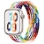 preiswerte Apple Watch Armbänder-Armband Kompatibel mit Apple  iWatch 38/40/41mm 42/44/45/49mm Ultra Series 8 7 6 5 4 3 2 1 SE Sportband für iWatch Smartwatch Gurt Armband Nylon Elasthan Geflochten