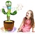 cheap Light Up Toys-Dancing Cactus Toys Talking Dancing Cactus Plush Toys Electronic Shaking Toys Repeat English Songs Plush Cactus Toys for Baby Dancing Cactus Plush Toys and Fun Toys for Kids (USB Charging)