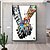 economico arte di strada-dipinto a mano dipinto a olio parete moderna street art decorazione della casa arredamento tela arrotolata senza cornice non tesa