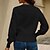 cheap Cardigans-Women&#039;s Cardigan Sweater Jumper Cable Knit Button Knitted V Neck Pure Color Outdoor Daily Stylish Casual Winter Fall Green Black S M L
