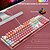 voordelige Toetsenborden-Bekabeld Mechanisch toetsenbord Toetsenbord Ergonomisch met standaardhouder RGB backlight Toetsenbord met Voeding Via USB 104 Sleutels