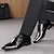 olcso Férfi fűzős bőrcipők-Férfi Félcipők Derby cipő Formális cipők Ruha cipő Szmoking Cipők Gyalogló Üzlet Klasszikus Napi Hivatal és karrier Mikroszálas Kopás Fűzős Fekete Szlogen Tavasz Ősz